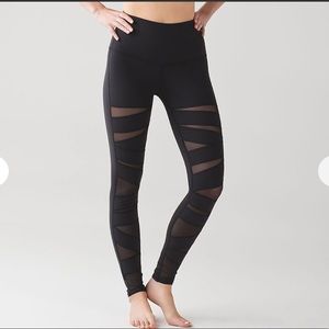 Lululemon Wunder Under Pant (Tech Mesh)